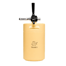 Big Kegerator 5L – Butter Yellow, Butter Yellow 1