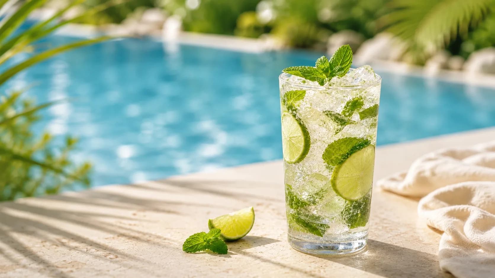Mint Lime Spritz (Booze-Free)
