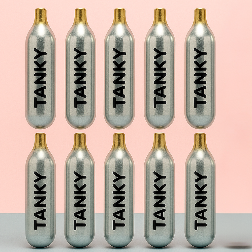TANKY CO₂ Canisters —  10 Expert Pack
