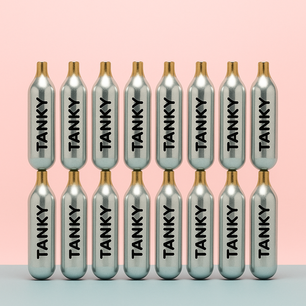 TANKY CO₂ Canisters — 20 Party Pack