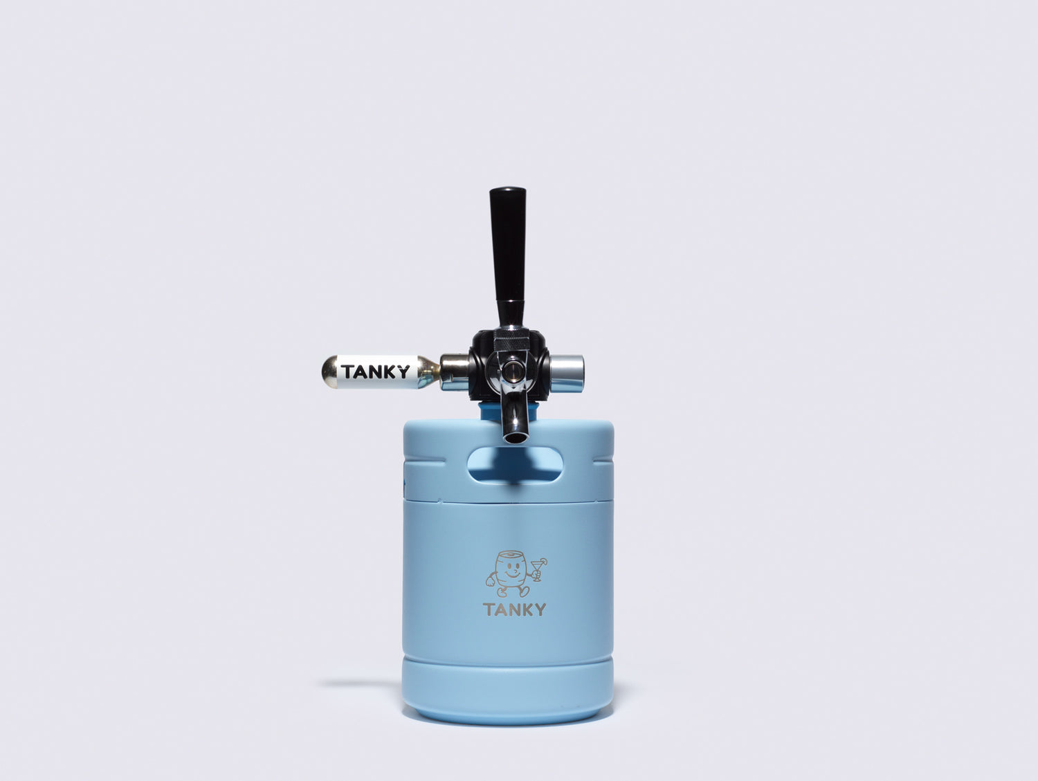 Ocean Blue - Mini Kegerator
