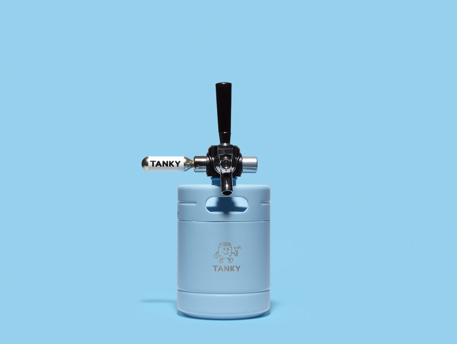 Ocean Blue - Mini Kegerator